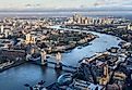 River Thames in London.