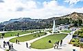 A picturesque panorama of Griffith Park in Los Angeles, California. Editorial credit: Konoplytska / Shutterstock.com