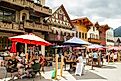 people having a good time in Leavenworth, Washington via Bjorn Baksatd / iStock.com