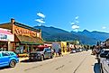 Main Street in Kaslo, British Columbia, Canada. Editorial credit: Kirk Fisher / Shutterstock.com.