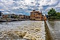 St. Charles Town street view in St.Charles of Illinois. Image credit Nejdet Duzen via Shutterstock.