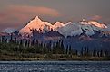 Sunset on Mount Denali.