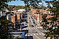 aerial view of stillwater