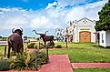 Oklahoma, shops on the Route 66. Editorial credit: Gimas / Shutterstock.com