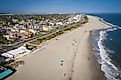 Aerial view of Cape May, New Jersey