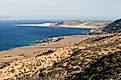 Landscape view of Santa Rosa Island during the day in Channel Islands National Park, California