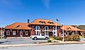 Col. J. F. Toney Memorial Library in Erwin, Tennessee. Editorial credit: J. Michael Jones / Shutterstock.com