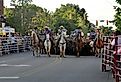 Rodeo parade in Tuscumbia, Alabama. Image credit Luisa P Oswalt via Shutterstock