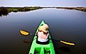 Stillwater Paddling in Little St. Simons Island, Georgia.