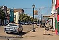 Downtown neighborhood in Clarksdale, the area made famous by blues musicians and civil rights activism. Editorial credit: Heidi Besen / Shutterstock.com