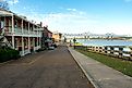 Natchez, Mississippi along the Mississippi River.