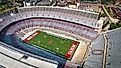 Ohio Football stadium in Columbus, Ohio.