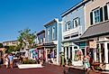 Tourists walk through Washington Street Mall, Cape May, New Jersey. Image credit JWCohen via Shutterstock