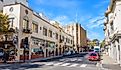 Franklin Street in Historic downtown of Monterey, California. Image credit Albert Pego via Shutterstock