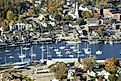 Maine's historic Bar Harbor is an example of the state's photogenic nature