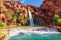 Havasu Falls in Grand Canyon, Arizona. 