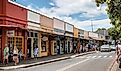 Tourist gift shops along Front Street in Lahaina, Maui, Hawaii. Editorial credit: Atomazul / Shutterstock.com