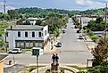 Downtown Hannibal, Missouri.