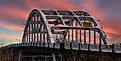 Edmund Pettus Bridge in Selma. Editorial credit: JNix / Shutterstock.com