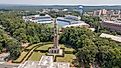 Kenan Memorial Stadium is located in Chapel Hill, North Carolina. Editorial credit: Grindstone Media Group / Shutterstock.com