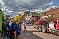 Bayfield, Wisconsin, USA 10-14-19 People enjoy the Annual Applefest