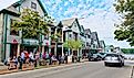 Bar Harbor, on the coast of Maine, has a population of only 5,000 but cruise ships bring in 250,000 tourists a year for whale watching and boating. Editorial credit: Darryl Brooks / Shutterstock.com