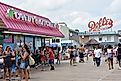 Boardwalk at Rehoboth Beach, Delaware. Editorial credit: Ritu Manoj Jethani / Shutterstock.com