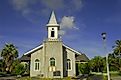 A Christian congregation in Nauru. 