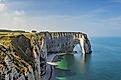 Sea Cliffs Of Étretat