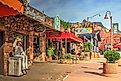 Downtown Tourist Marketplace in Sedona, Arizona. Editorial credit: Lynne Neuman / Shutterstock.com.