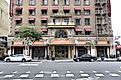 Historic Hotel Cecil in LA now known as Stay on Main. Editorial credit: MSPhotographic / Shutterstock.com