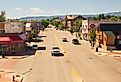 Downtown street in Sheridan, Wyoming. Image credit Ems Images via Shutterstock