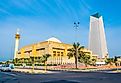 The Grand Mosque in Kuwait City, Kuwait.