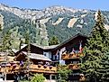 The Alpenhof hotel is a European Alpine style ski lodge located at the base of the Jackson Hole Mountain Resort, next to the Aerial Tram, in the heart of Teton Village.