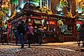 Pubs, such as this one in central Dublin, Ireland, have long been centerpieces of Irish recreational life.