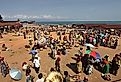 Burundian people at the market, Burundi. Image credit Rostasedlacek via Shutterstock