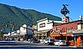 View of the Western town of Jackson, Wyoming, United States. Editorial credit: EQRoy / Shutterstock.com