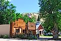 Medora, North Dakota ND US near the Badlands and Theodore Roosevelt National Park. Editorial credit: Dennis MacDonald / Shutterstock.com