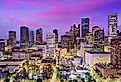 Houston, Texas city skyline. Image credit Sean Pavone via Shutterstock
