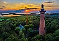 Currituck Beach Lighthouse near Duck, North Carolina