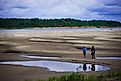 The Big Sandy River in summer.