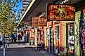 A street in West Yellowstone, Montana. Editorial credit: Matthew Thomas Allen / Shutterstock.com. 