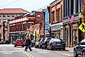 Street view in Westerly, Rhode Island, via peeterv / iStock.com