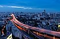 Bang Na Expressway in Thailand.