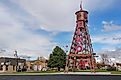 View of Chilton Centennial Tower in Elko, Nevada. Editorial credit: E Fehrenbacher / Shutterstock.com