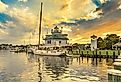 Lighthouse at St Michael's, Maryland.