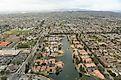 Aerial view of Oxnard, California