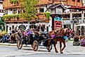 Horse and carriage in Leavenworth, Washington. Image credit randy andy via Shutterstock