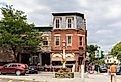 Downtown Woodstock, Vermont. Image credit hw22 via Shutterstock