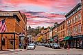 Historical Main Street in Galena, Illinois. Editorial credit: Nejdet Duzen / Shutterstock.com